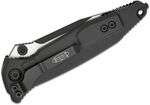 Microtech 160-1T Manual Socom Elite Tactical Clip Point kapesní nůž 10,3 cm, celočerná, hliník 