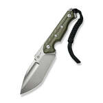 CIVIVI C21040-2 Maxwell fix kés 12 cm, Stonewash, zöld, G10, Kydex hüvely