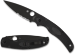 C244PSBBK Spyderco Native Chief Black Lightweight Black Blade Reveal 13