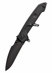 Extrema Ratio 04.1000.0142/BLK MF2 Black taktický kapesní nůž 11,3 cm, celočerný, hliník