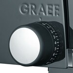 GRAEF S10002EU Elektrický kráječ SKS 100 černá barva, zoubkovaná čepel