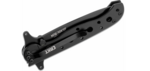 CRKT CR-M16-10KSF M16® - 10KSF taktický vreckový nôž 7,6 cm, celočierny, nerezová oceľ, záštita