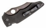 Spyderco C253GPBBK YoJumbo Black taktický kapesní nůž 10 cm, černá, G10