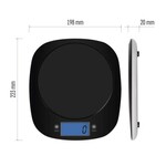 EV025 Emos Digitální kuchyňská váha EV025, černá