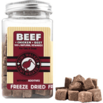 KiwiWalker FDT-398 FD Snack - mrazom sušené hovädzie a kuracie mäso s cviklou 90 g