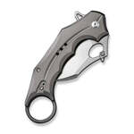 CIVIVI C16016B-3 Incisor II vreckový nôž - karambit 6,6 cm, Satin, sivá, hliník