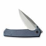 We Knife WE21046-3 Evoke zsebkés 8,8 cm, gyöngyfúvott, kék, titán