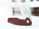 Böker Plus 01BO385 Little Friend kapesní nůž 7,8 cm, červená, G10, spona