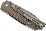 MKM MK MM-TBR MAXIMO vreckový nôž 8,2 cm, Stonewash, bronzová, titán 
