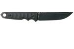 FX-634 FOX knives FKMD RYU TATICKÉ TANTO FIXED BLADE KNIFE - STAINLESS STEEL NIOLOX BLACK IDROGLIDE