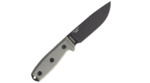 ESEE-4P-KO Model 4 nôž na prežitie 11,6 cm, čierna, šedá, Micarta, bez puzdra