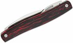 CRKT CR-4810 Forebear Red & Black zsebkés 2 pengével, piros-fekete, G10