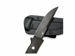 CIVIVI C19046-4 Tamashii pevný nôž 10,3 cm, Black Stonewash, tmavozelená, Micarta, puzdro Kydex