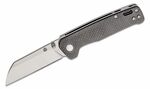 QSP Knife QS130-E Penguin vreckový nôž 7,8 cm, čierna, G10, uhlíkové vlákno