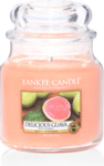 Yankee Candle DELICIOUS guava Střední svíčka 411g