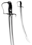 Cold Steel 88S 1796 Light Cavalry Saber gyűjtőszablya 83,8 cm, bőr, bőrtok