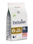 EXCLUSION CURP03 URINARY CAT állateledel macskáknak 300g, sertés/borsó/rizs