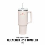 10-11673-115 STANLEY The Quencher H2.O FlowState™ Rose Quartz termofľaša, ružová, 1,18L