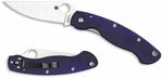 Spyderco C36GPDBL Military Model Blurple taktický vreckový nôž 10,2 cm, modro-fialová, G10