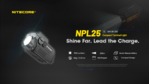 Nitecore NPL25 svítidlo na zbraň 900 Lumens