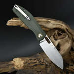 J1929-MGN CJRB Ekko Green Micarta AR-RPM9 Micarta