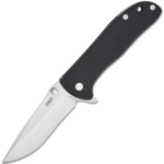 CRKT CR-6450D2 Drifter BLACK vreckový nôž 7,3 cm, čierna, G10