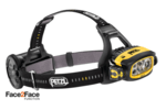 Petzl E80CHR DUO S (UK) nabíjecí čelovka do podzemí, černo-žlutá