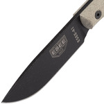 ESEE-4HM-B ESEE Plain Edge With Modified Handle, Brown Leather Sheath