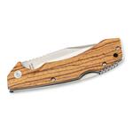Herbertz 55006 vreckový univerzálny nôž 9cm, drevo Zebrano