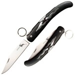 Cold Steel 20K Kudu zsebkés 10,5 cm, fekete, műanyag, Zy-Ex