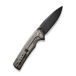 We Knife WE21014C-4 Subjugator vreckový nôž 8,8 cm, Black Stonewash, bronzová, titán