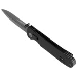 SOG-12-61-05-57 PENTAGON XR LTE - BLACK & GRAPHITE taktikai zsebkés 9 cm, szürke, fekete, G10