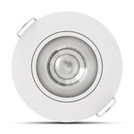 Modee LED okrúhle svietidlo 4,8W 420lm D80xH32mm, neutrálna biela, biela (ML-DL4000K4,8WR-WN)