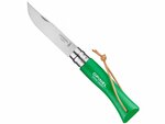 002210 OPINEL OPINEL VRI N°07 Trekking Green - vreckový nôž, rukoväť bukové drevo, zelená