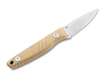 Böker Plus 02BP0008 Five Point Nine pevný nôž 5,9 cm, Stonewash, svetlohnedá, Micarta, puzdro Kydex