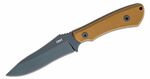 CRKT CR-2083 Ramadi™ Coyote Brown taktikai kés 11 cm, fekete, barna, G10, műanyag tok