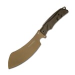 FX-509 CT FOX knihy FOX KNIVES PANABAS FIXED KNIFE,BLD N690,FORPRENE HDL COYOTE TAN