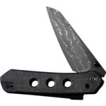 CIVIVI C22036-DS2 Vision FG vreckový nôž 9 cm, damašek, čierna, Micarta