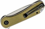 CIVIVI C907S Elementum Olive zsebkés 7,5 cm, szatén, olíva-zöld, Micarta