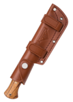 United Cutlery UC3249 Bushmaster Bushcraft Explorer outdoor nôž 11 cm, drevo, kožené puzdro