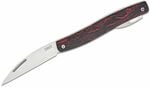 CRKT CR-4810 Forebear Red & Black zsebkés 2 pengével, piros-fekete, G10