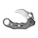 CIVIVI C16016B-3 Incisor II vreckový nôž - karambit 6,6 cm, Satin, sivá, hliník