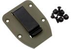 ESEE-CLIP-PLATE 3/4-OD Clip Plate spona pro pouzdro modelů 3 a 4, zelená