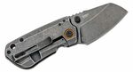 CRKT CR-6277 Overland™ kompakt zsebkés 5,7 cm, fekete Stonewash, zöld, G10