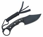 CIVIVI C20059B-1 Midwatch pevný nôž 8,6 cm, Black Stonewash, čierna, Micarta, puzdro Kydex