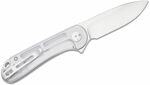 C907A-7 CIVIVI Elementum Polished Clear Lexan Handle