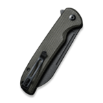 CIVIVI C20022-2 Chavelier vreckový nôž 8,8 cm, Black Stonewash, tmavozelená, Micarta