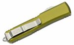 Microtech 123-10OD Ultratech Standard OD Green automatický nôž 8,8 cm, Stonewash, zelená, hliník