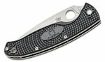 Spyderco C142PBK Resilience Lightweight kapesní nůž 10,7 cm, černá, FRN