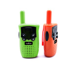 Maxlife MXWT-100 walkie talkie 300 méteres hatótávolsággal, 3 csatornával, narancs-zöld (OEM0200599)